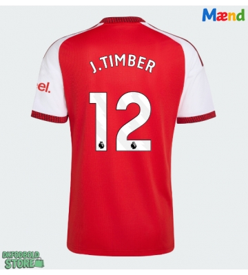 Arsenal Jurrien Timber #12 Replika Hjemmebanetrøje 2026-27 Kortærmet